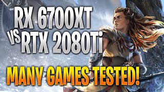 AMD RX 6700 XT vs Nvidia RTX 2080 Ti | Game Benchmark Tests and Gameplay