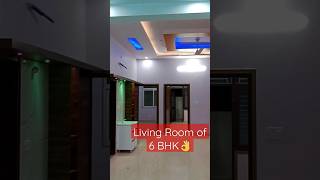 Big Living Room of 6 BHK । India Housing #shorts #homedecor #homedesign #propertyinjaipur #home