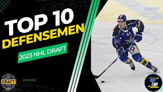 Who Are The Best Defensemen In The 2023 NHL Draft ? | Top 10 Best Defensemen | Highlights &  Profile