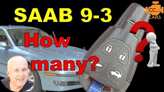 Saab 9-3 Key Fob | How Many Do YOU Have?