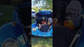 Another Cool Halloween Decorated Volkswagen Bug Convertible on October 5, 2024