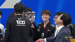 Nemesis & LS reacts to EDG winning Worlds 2021