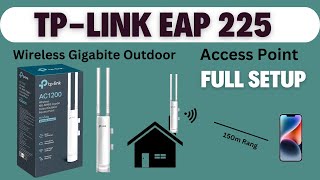 Tp-Link AEP225 Outddor | How To Configure Tp-Link AEP225 | Tp-Link AEP225 AC1200 Setup #tplink