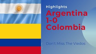 HIGHLIGHTS: Argentina vs Colombia | Argentina 1-1 Colombia | Copa America 2021 #Shorts