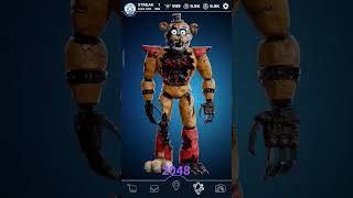 fnaf glamrock Freddy evolution 2040-2053 #fnaf #freddy #bonnie #chica #foxy #fnafedit #shorts