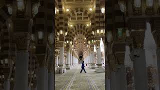 Masjid nobobi inside fram #Madina #inside