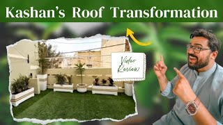 @ConnectKashan90 Rooftop Transformation | Green Karachi | Rooftop Garden