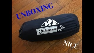 UNBOXING --- OUTDOORSMAN LAB sleeping pad