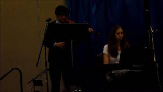 Christopher Pacleb - Viola   Accompaniment by Anna Schafer -  Concerto in D by Karl Stamitz