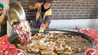 ABOUT 500 KILOS OF PILAF PER DAY | POPULAR STREET DISH UZBEK NATIONAL PILAF