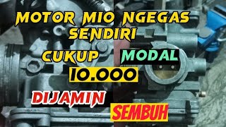 MOTOR MIO NGEGAS SENDIRI#ngegas terus,dan rpm susah turun