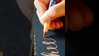 #doms #shorts#calligraphylettering #brushpendrawing #unboxingvideo #domsbrushpens #swatches