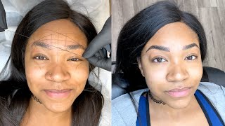 Mapping + Microblading Eyebrow Makeover - Episode 74