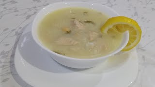 شوربة بيضاء بنينة و خفيفة Chorba baida