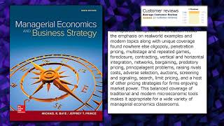 Managerial Economics & Business Strategy (Mcgraw-Hill Series Economics)