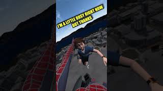 Spider-Man VR GOES FAST #vr #virtualreality #spiderman #gaming