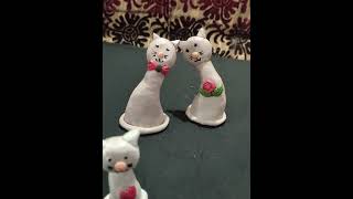 cute family kittens making with clay #bestoutofwaste #diy #craft #claycraft #kittens