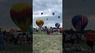 St. Louis Forest Park balloon race September 2024 hot day #dystonia #doinglittle