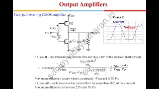 Analog IC Design : Gain Boosting and Output Amplifiers