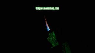 Ultra slim glow in the dark scorch torch lighter model 61649