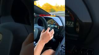 Lamborghini Aventador SVJ Going up to 322 Km/ h (LOUD V12!😱🔥) #acceleration #speed #sound #exhaust