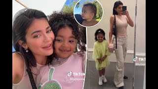 Kylie Jenner gives rare glimpse of son Aire at True’s 5th birthday bash