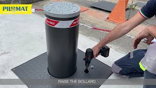 Pilomat High Security Semiautomatic bollard