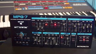 Retroaktiv MPG-7 Controller for Roland MKS-7 & Juno-106