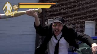 Nostalgia Critic learns Majima's slugger style