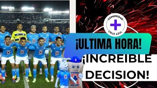 Cruz Azul quiere romper IMPORTANTE RECORD llega  SORPRESA enorme a LA NORIA VENTANEAN a DIRECTIVA