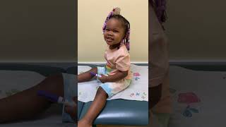 Come w/ me to take my daughter to her 2 year check up| #shorts  #mom