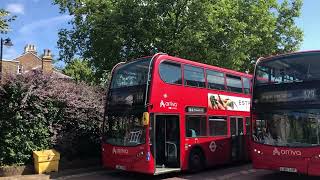 Arriva bus enviro 400 T272 blind change