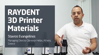 Customer Testimonial about RAYDENT 3D Printer Materials