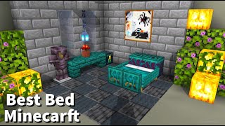 Simple and Easy Minecraft bed 1.20.1