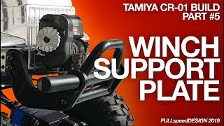 Tamiya CR01 + Proline Dodge Power Wagon / Build Video 5 - Winch support plate