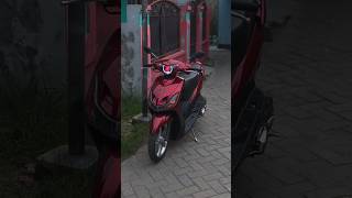 YAMAHA MIO SPORTY CANDY RED INDONESIAN CONCEPT #shorts #shortvideo #fyp