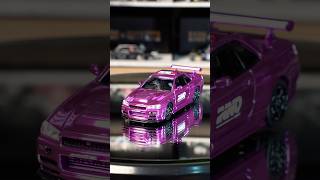 INNO64 IDE 11 EXCLUSIVE GIFT EDITION NISSAN SKYLINE GTR R-34 R-TUNE PURPLE CHROME