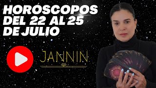 Horóscopos y números de la suerte del 22  al 25 de Julio 2024