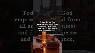 Find Peace and Calm - A Prayer to Relieve Anxiety and Stress | Christ Follower Life #shorts #quotes