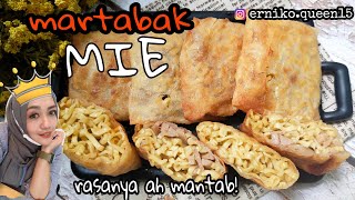 punya mie di rumah bikin MARTABAK MIE aja, rasanya enak mantab || Masakan sederhana sehari hari