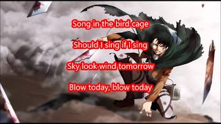 Shingeki no Kyojin Attack on Titan Season 2 Ending Full Song With Lyrics