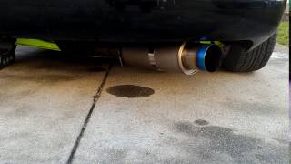 NA Miata - Exhaust I Fabricated - 2.5stainless to 2.5 full titianium muffler