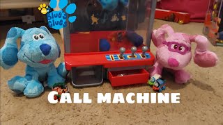 blue's clues play Claw machine w / blue and Magenta