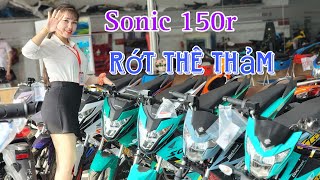 GIÁ XE HONDA SONIC 150r NHIỀU MÀU T3 BẤT NGỜ RỚT THÊ THẢM | Mỹ shop xe 24h