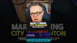 Mark Goldbridge ENDS STREAM early After Man City Dominate Brighton 🤯 #markgoldbridge #premierleague