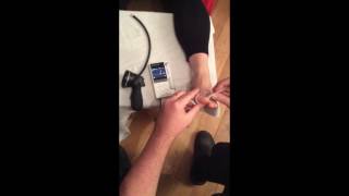 Toe systolic pressure made easy - taken with a sphyg cuff and an 8mhz Doppler