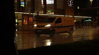 Cars driving through rain at night (Vienna) | FREE DOWNLOAD #NoCopyright 4k #StockFootage