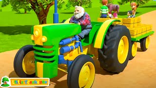 Roues sur le Tracteur Comptines et Chansons pour les Enfants et bébés par Little Treehouse française