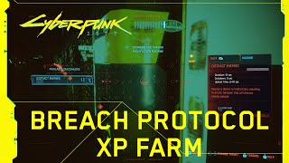 CyberPunk 2077 Breach Protocol XP Farm