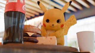 Pokémon Pikachu in the Restaurant | Real Life 3D Animation